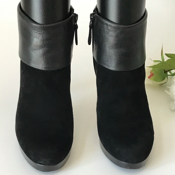 Balenciaga Suede/Leather Ankle Booties Heels - Picture 8 of 16